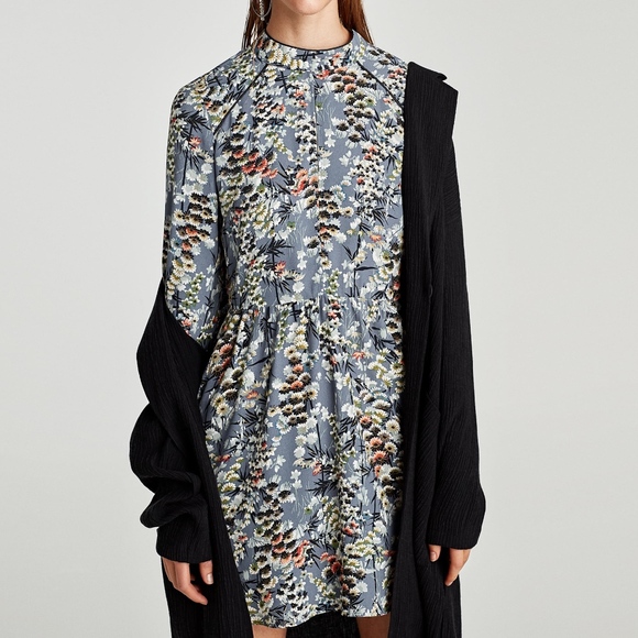 Zara Dresses & Skirts - NWT HIGH NECK DRESS FROM ZARA